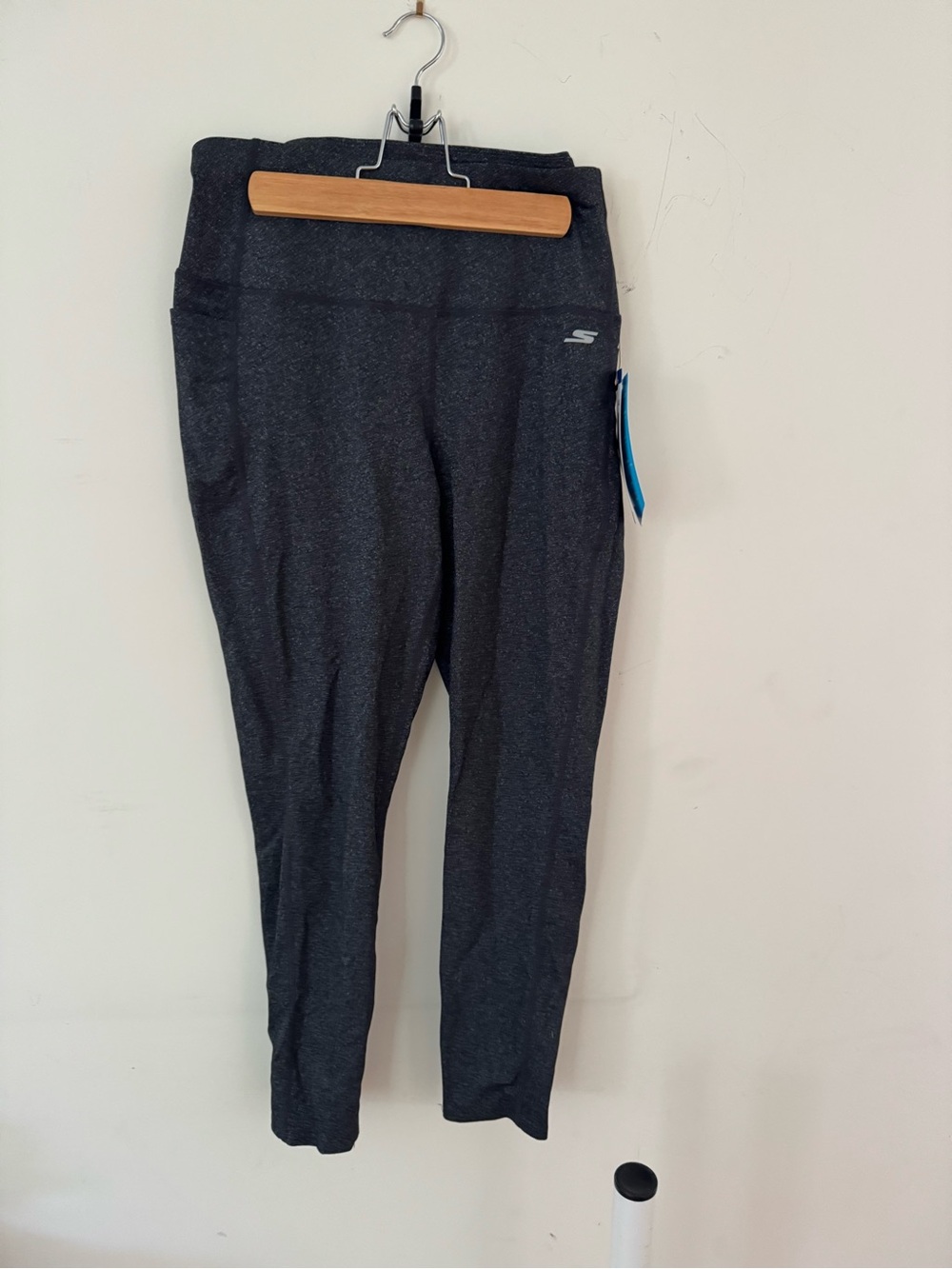 Skechers Dark Charcoal Heather Athletic Leggings
